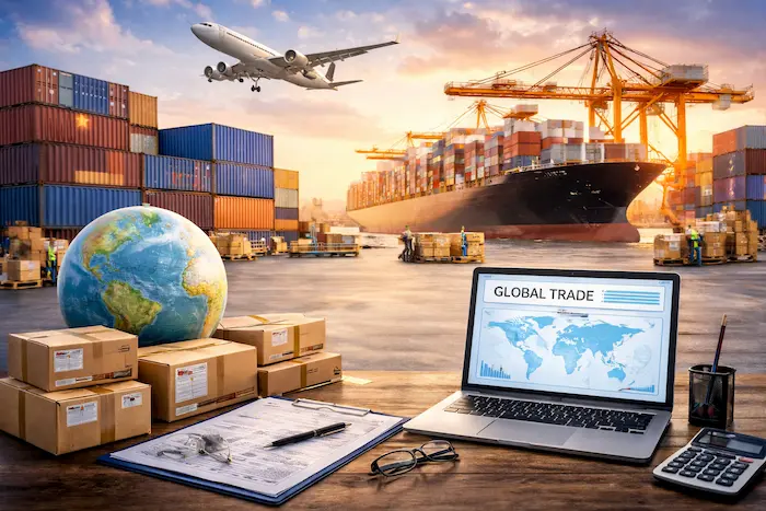Foreign trade logistics